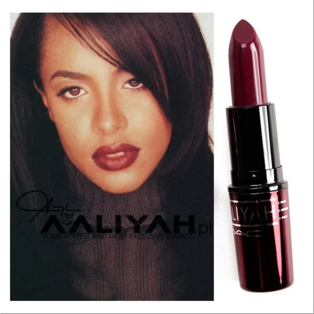 Aaliyah MAC more than a woman lipstick